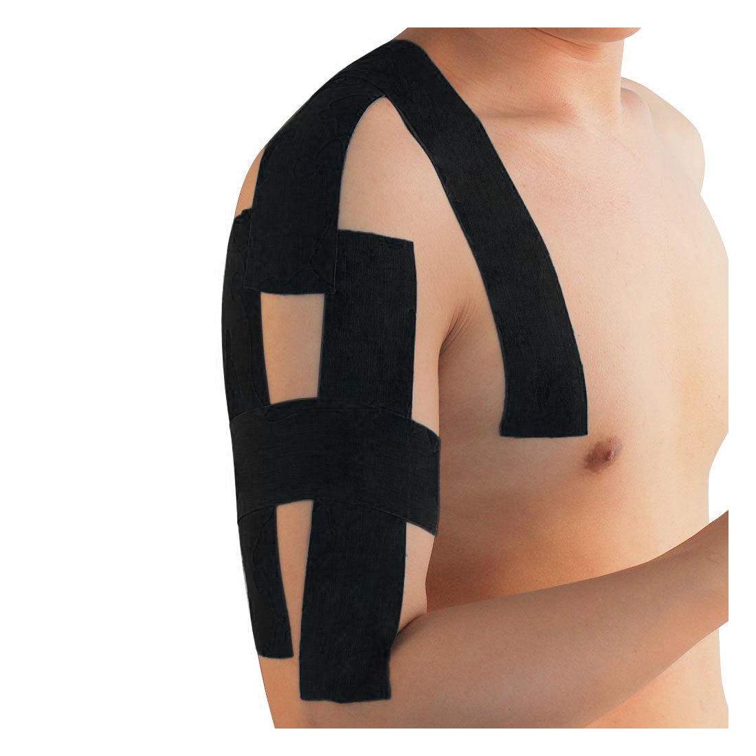 Kinesiologitape, svart - 5 m