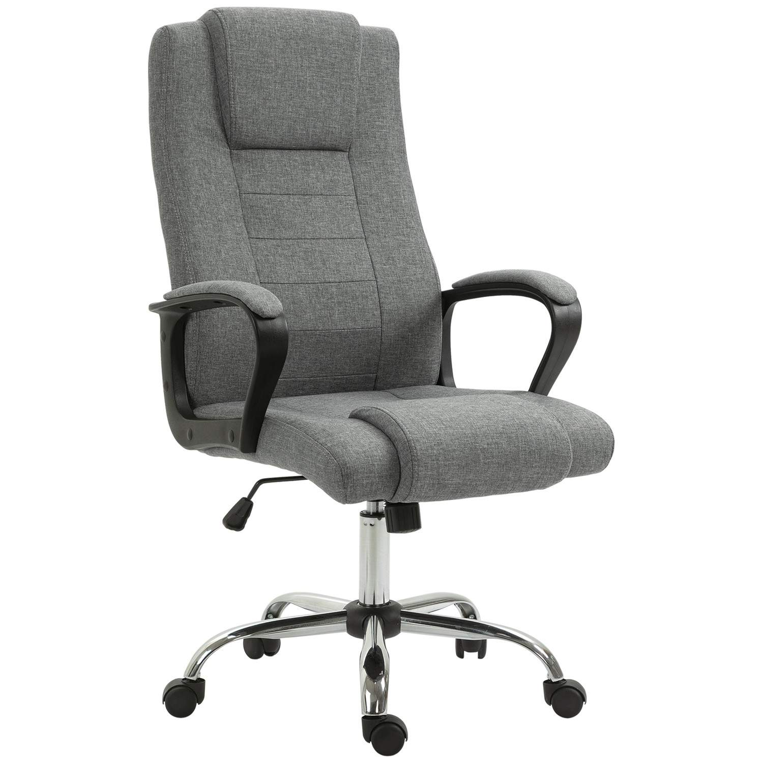 Ergonomisk kontorstol med nakkestøtte og vippefunksjon