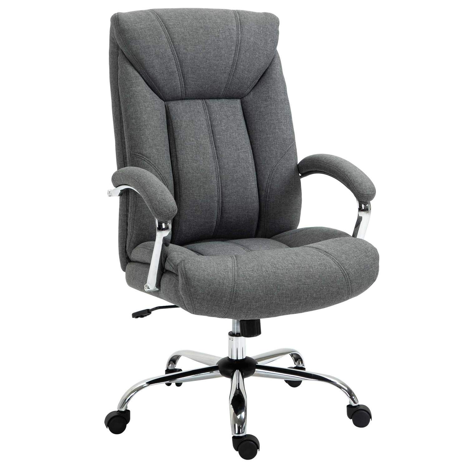 Ergonomisk kontorstol med vippefunksjon Grå