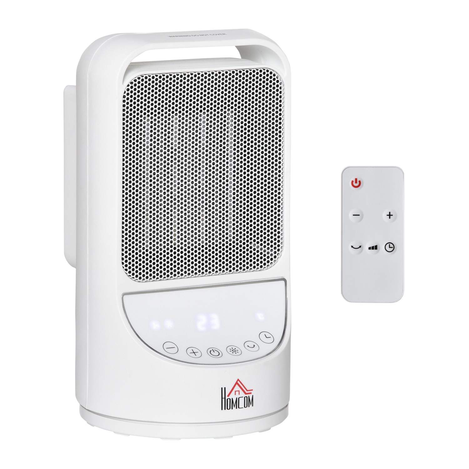 Keramisk Varmevifte 1500W med Timer og Oscillation