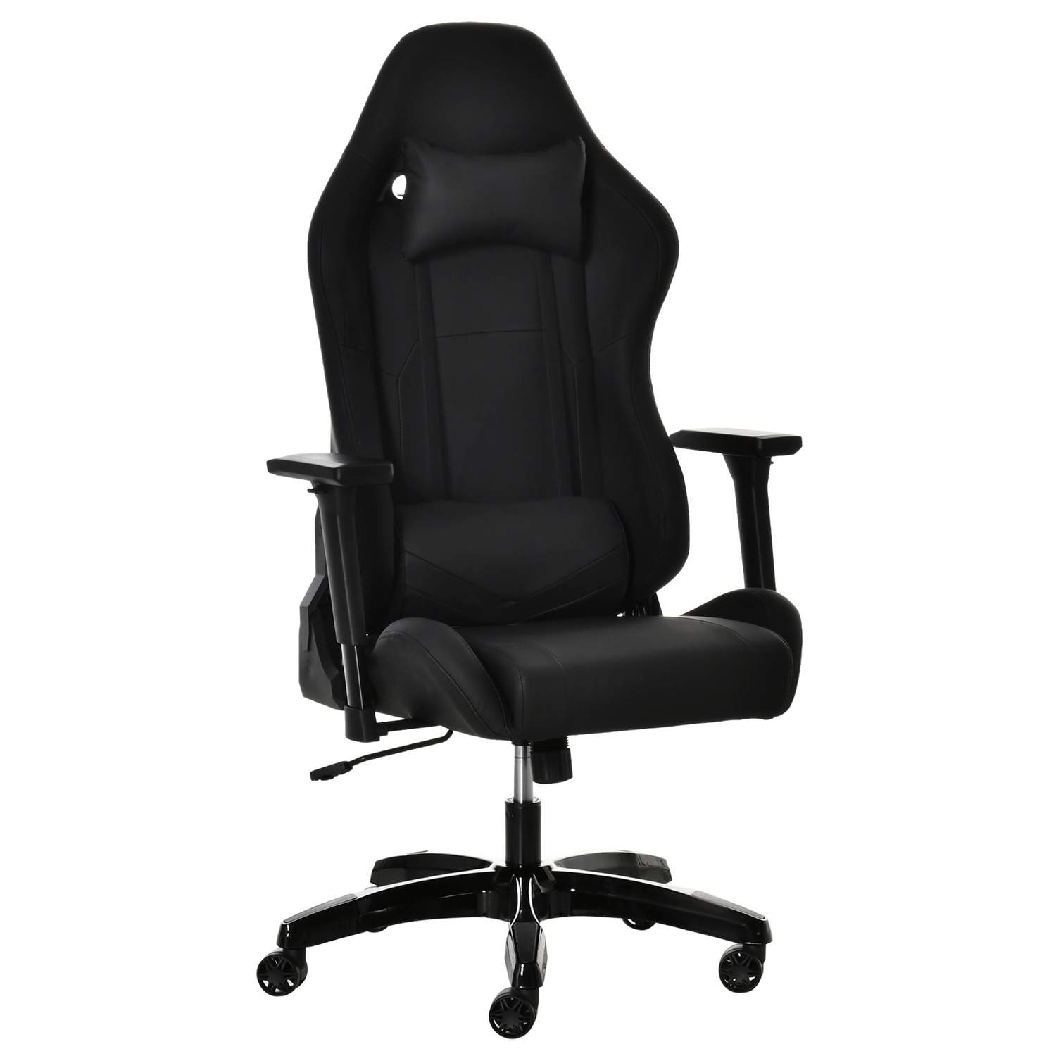 Ergonomisk gamingstol med gynge- og liggefunksjon