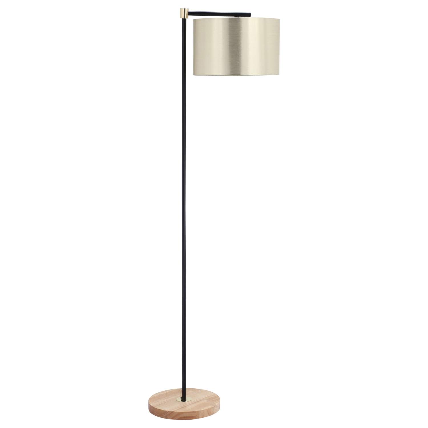 Moderne gulvlampe 40W, E27, Gull/Sort
