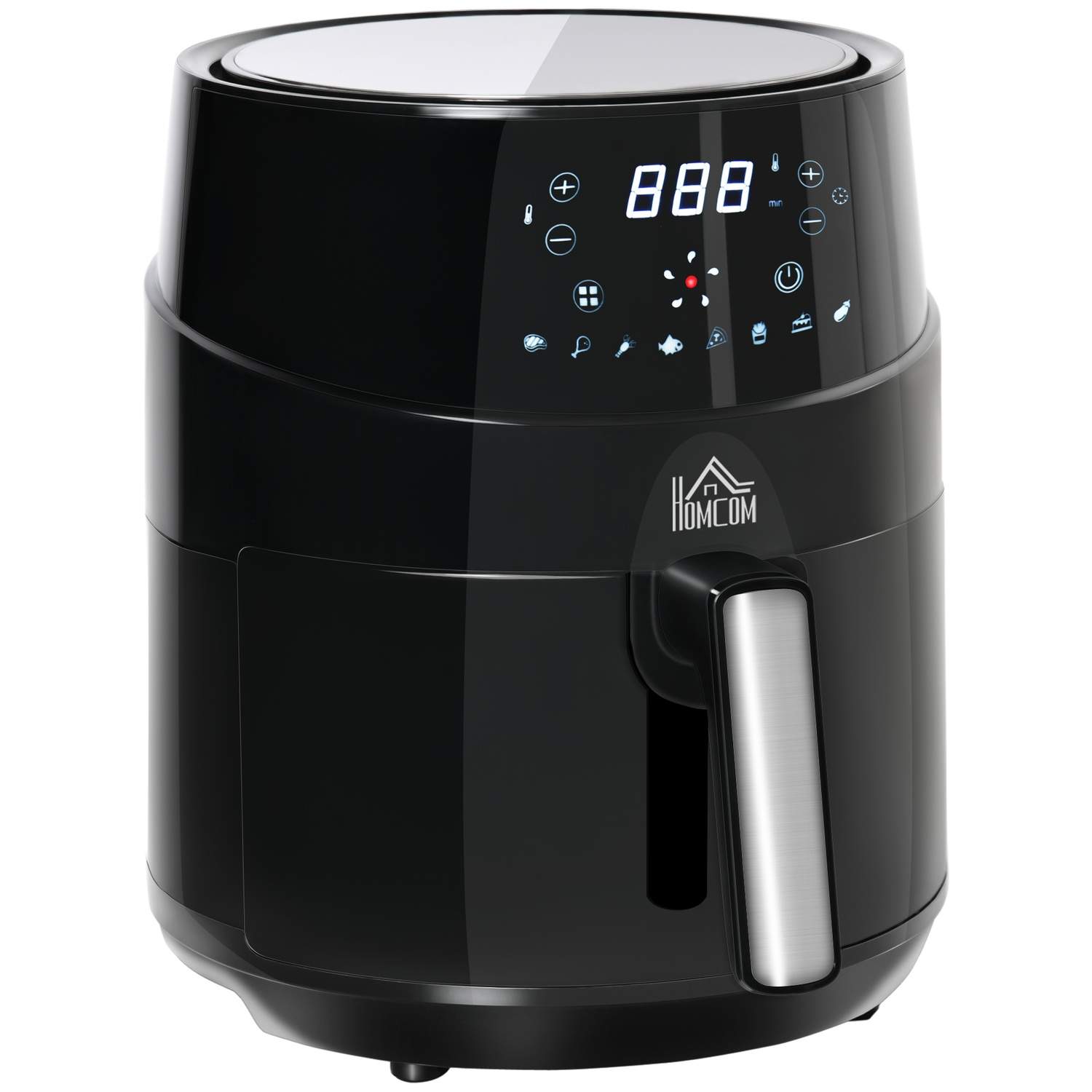 Varmluftfrityrkoker 4,5L 1500W Non-Stick LED 8 Modi