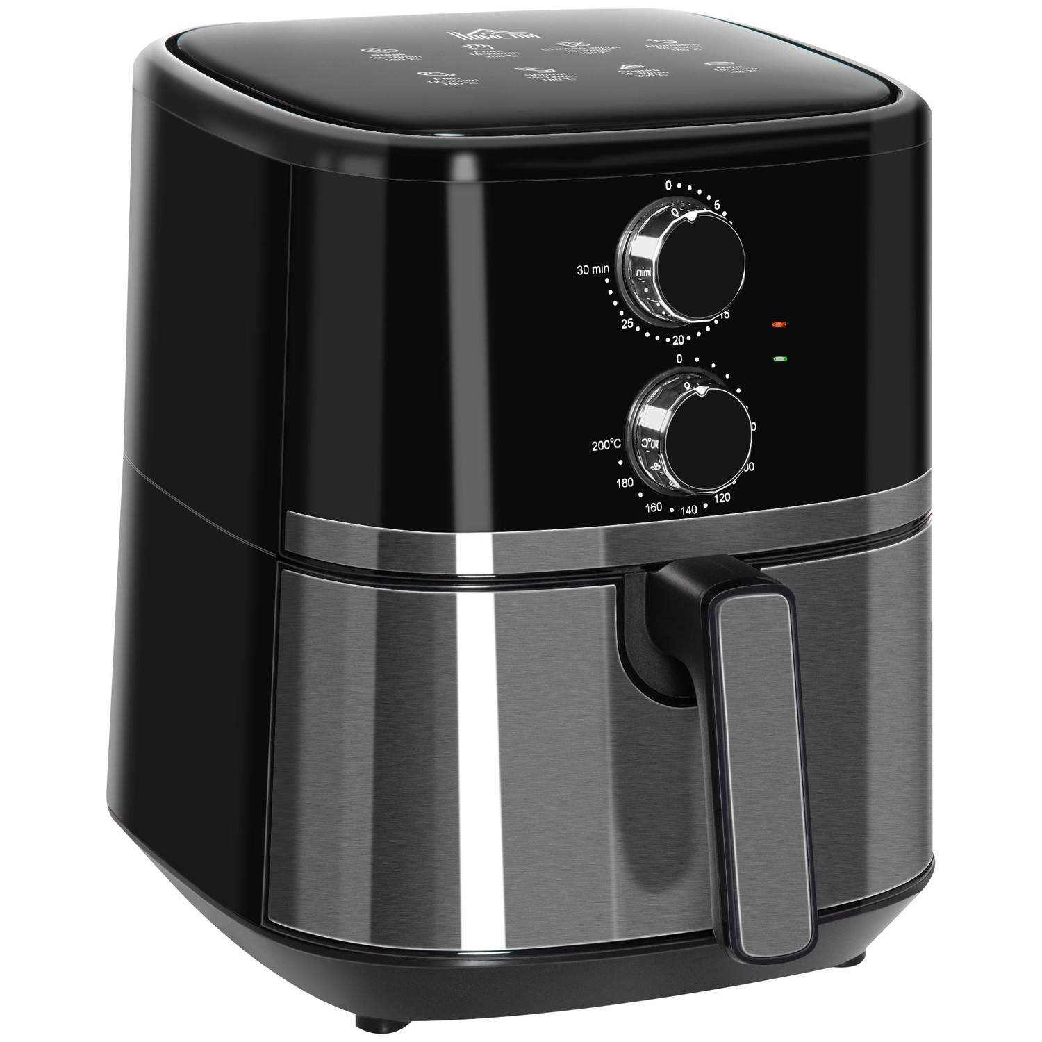 Black Air frityrkoker 4,5L, 1500W, 8 programmer