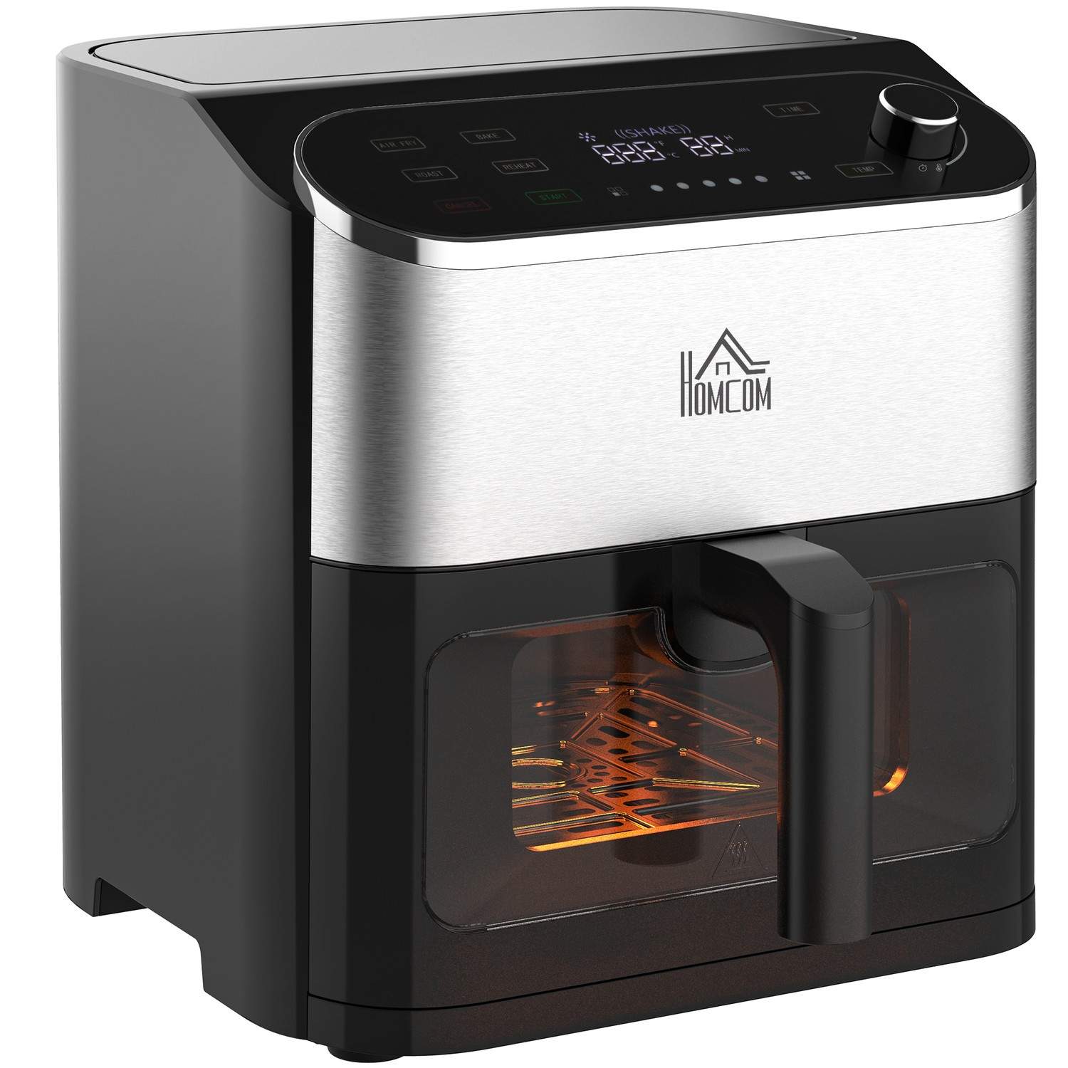 Varmluftfrityrkoker 6,5L 1350W berøringsskjerm 4-i-1