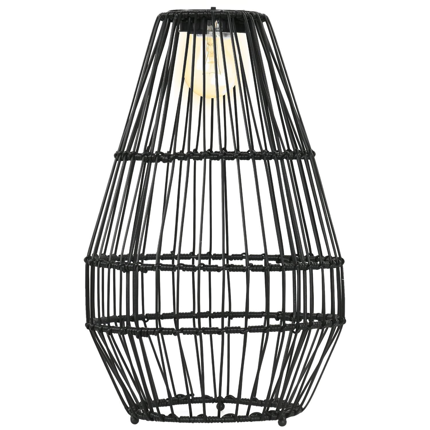 Vanntett solcellelampe med trommeldesign for hage