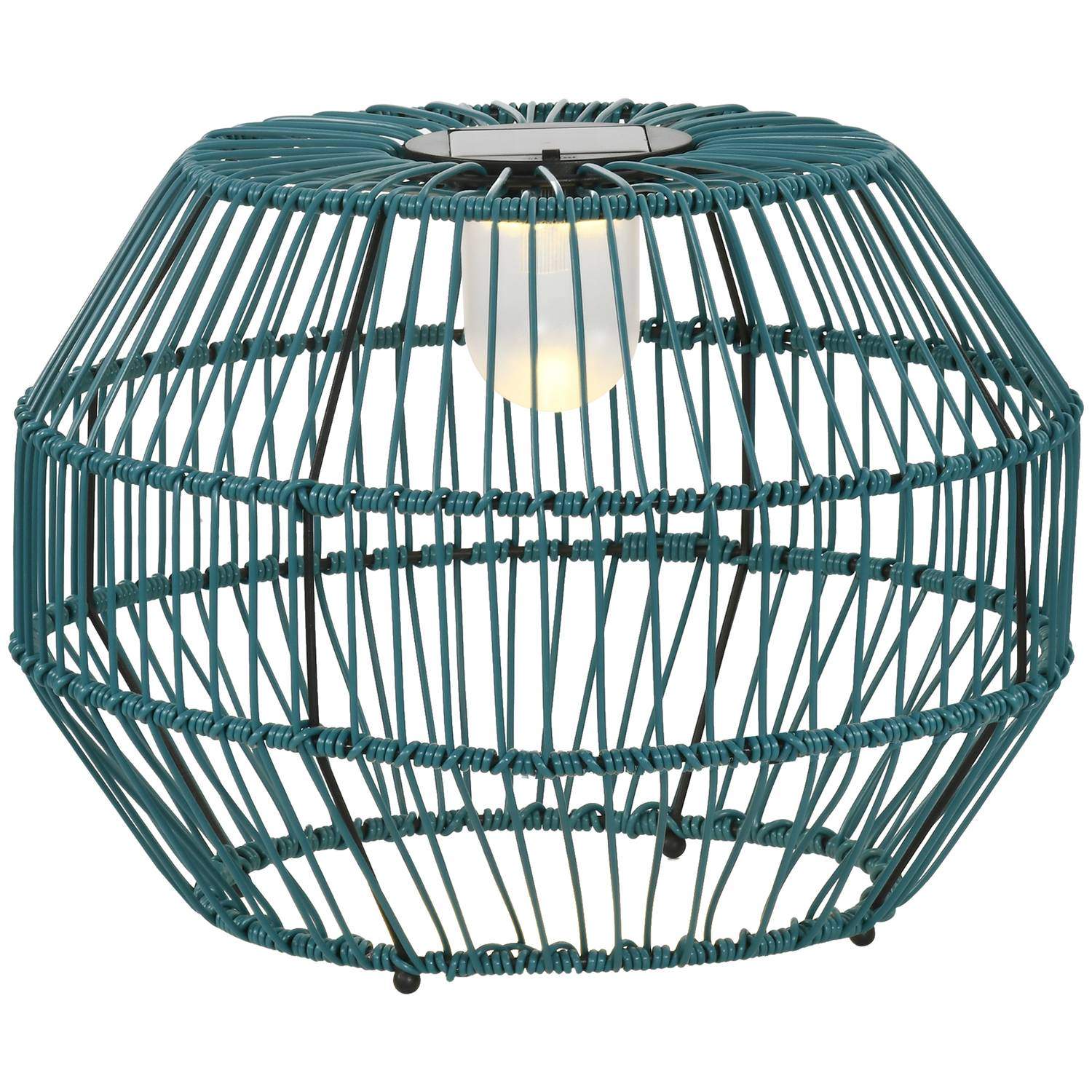 Vanntett solcellelampe med lyssensor for hage