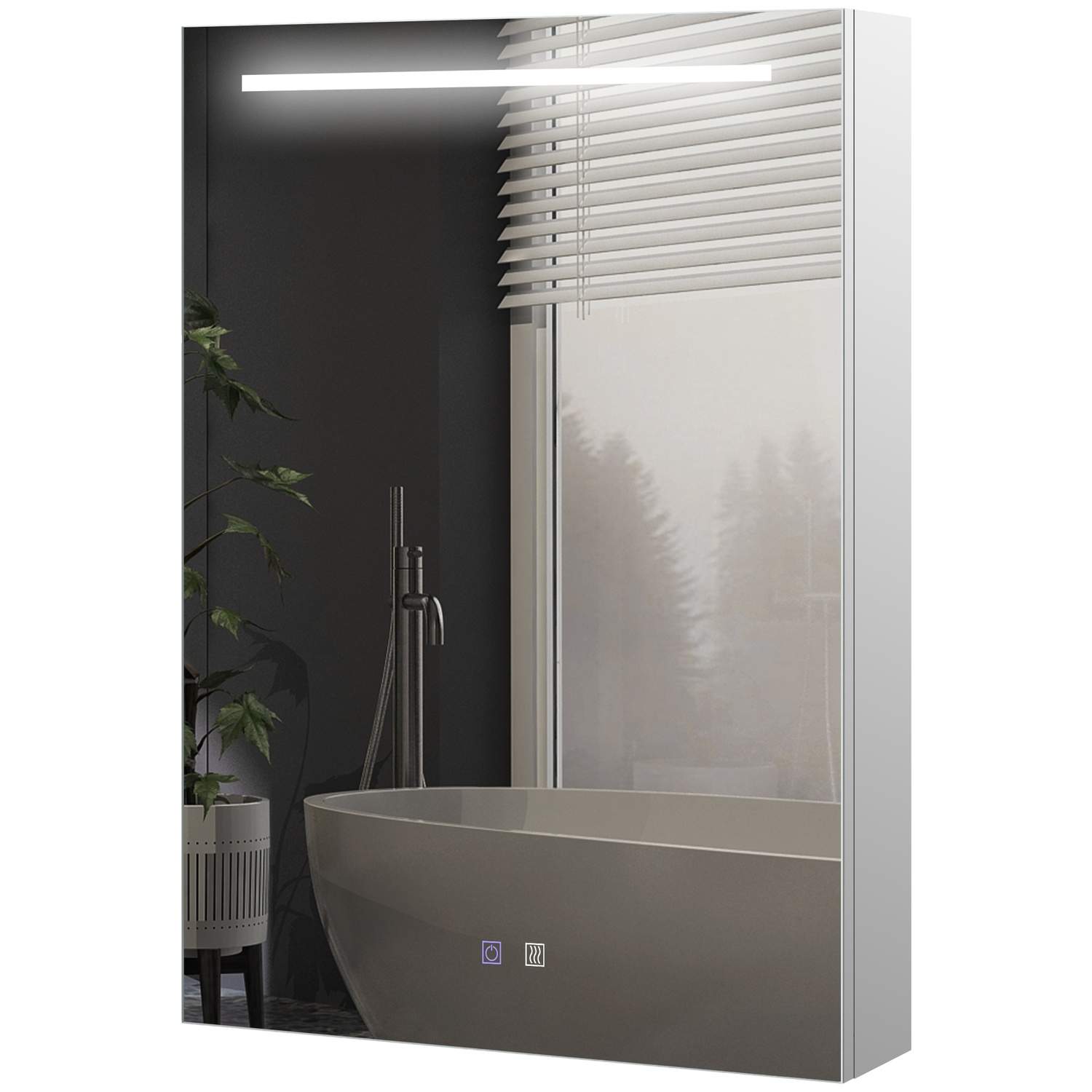 Speilskap Baderom LED Anti-Dim Soft Close