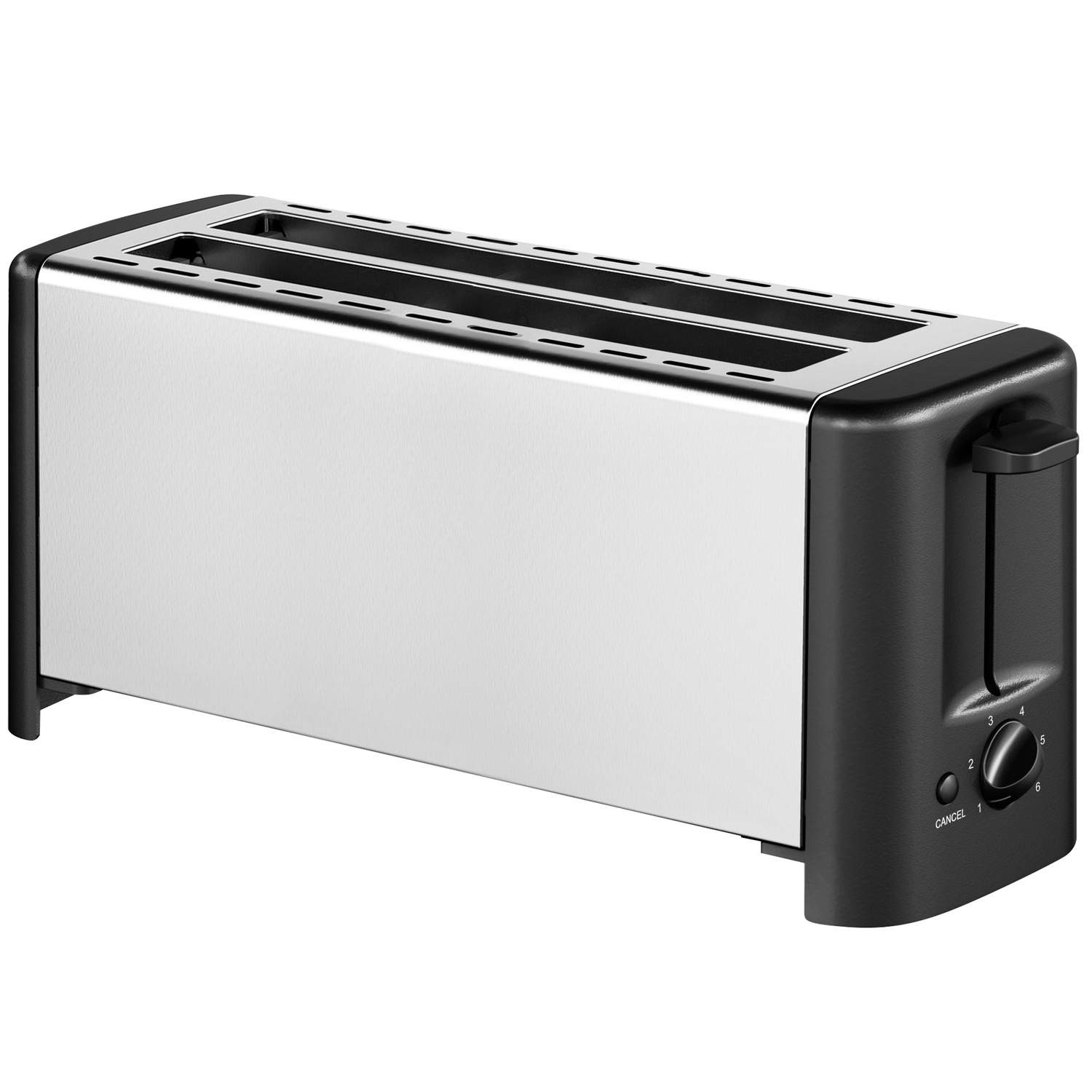 Brødrister 4 skiver Rustfri TO-127549