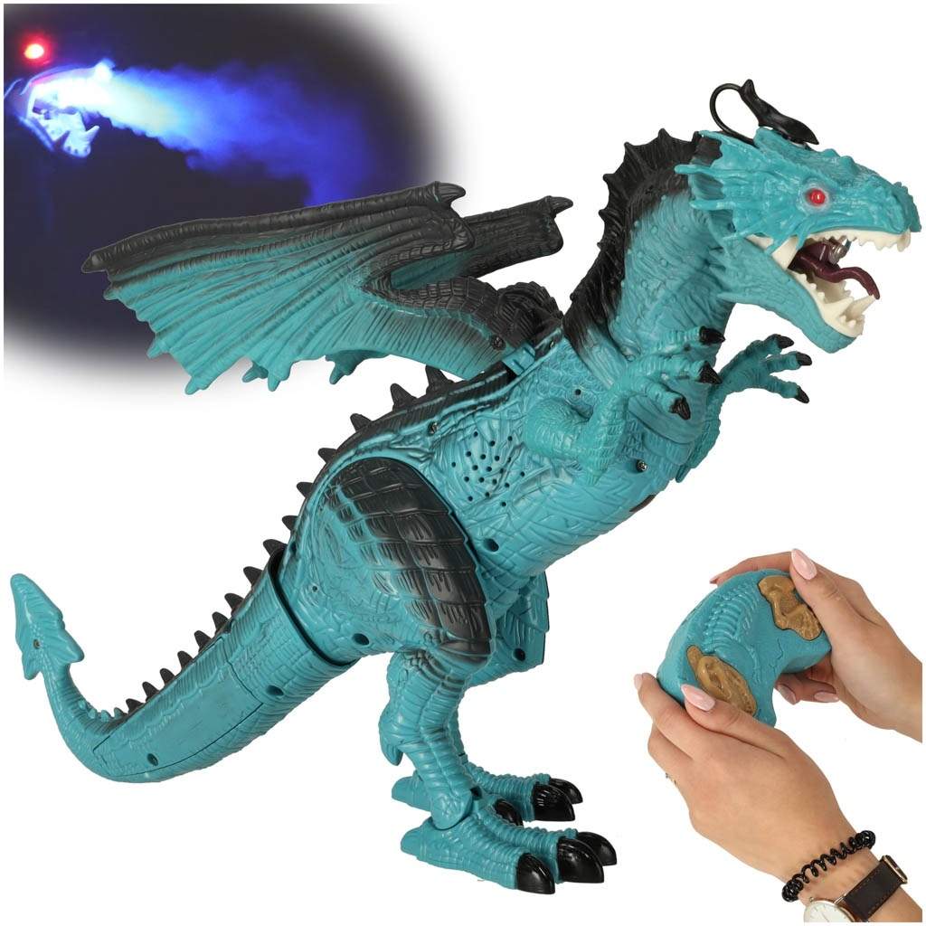 Fjernstyrt Dinosaur RC, Stor 81x59,5x37 cm