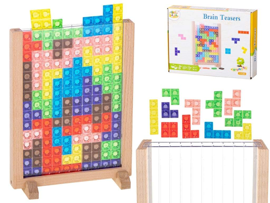 Stående Tetris-puslespill - utfordring for alle aldre