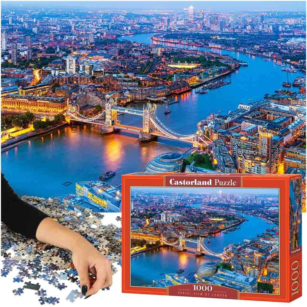 Puslespill 1000 brikker - London Luftfoto