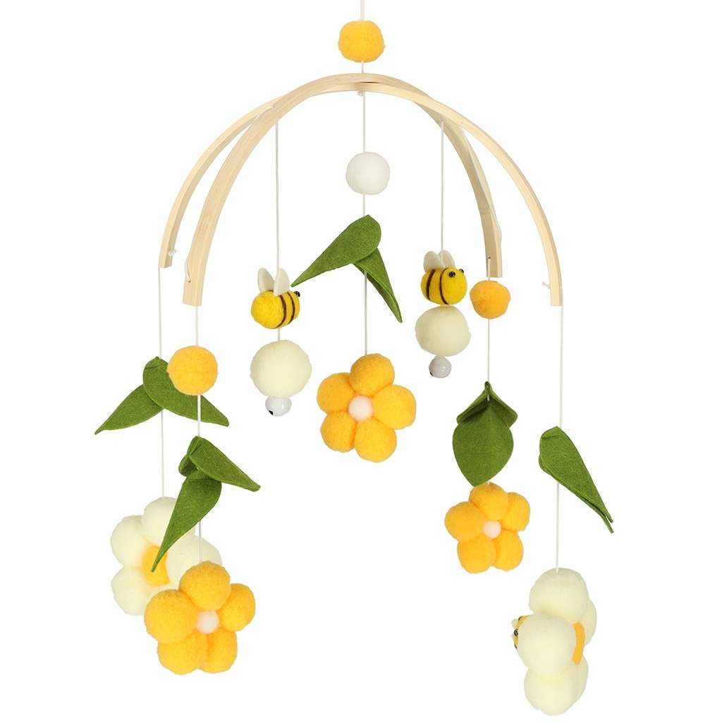 Blomsterkrybbekarusell for visuell utvikling