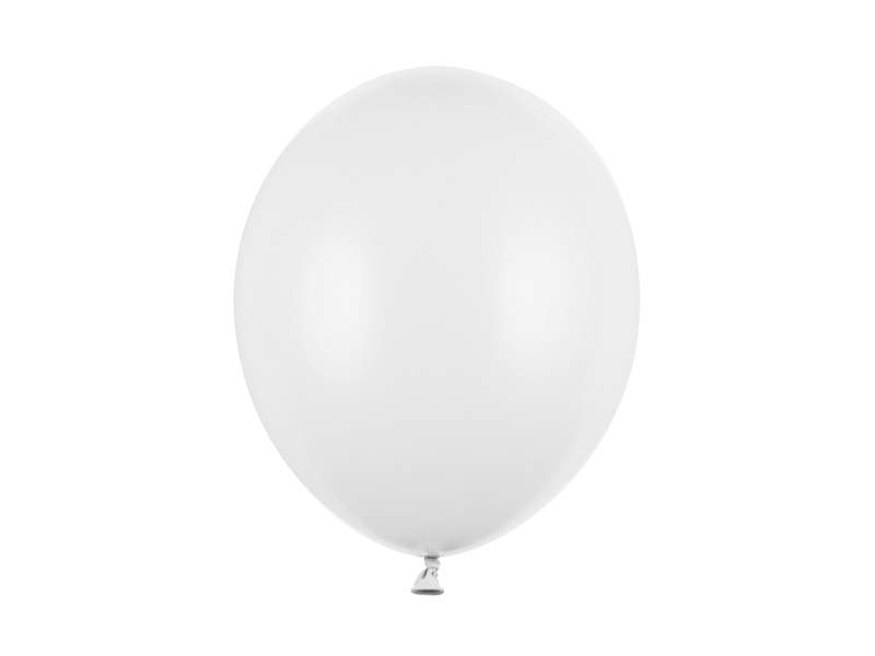 100 hvite ballonger 30 cm - Bryllups- og festdekor
