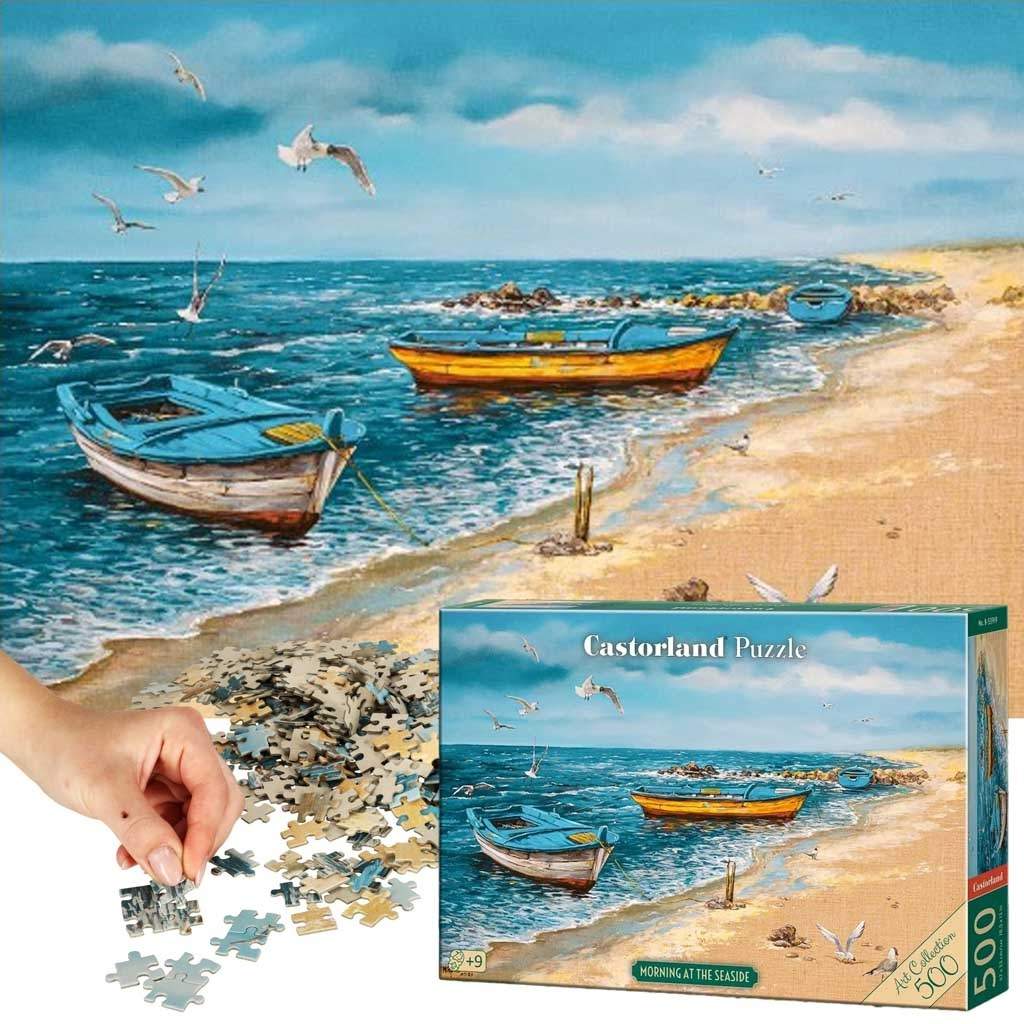 Puslespill 500 brikker - Seascape at dawn