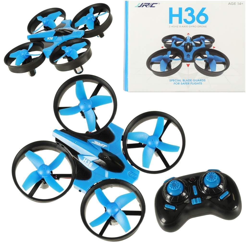 Lett kompakt drone med LED og auto-retur