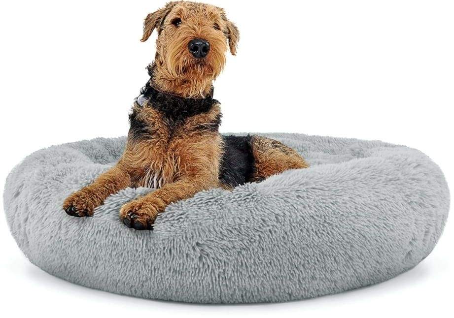 Myk sklisikker plysjseng for kjæledyr - Fluffy Comfort