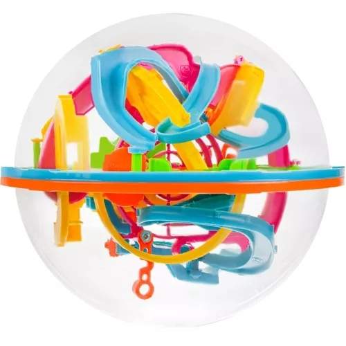 3D Maze Ball med 138 hindringer - Utfordring
