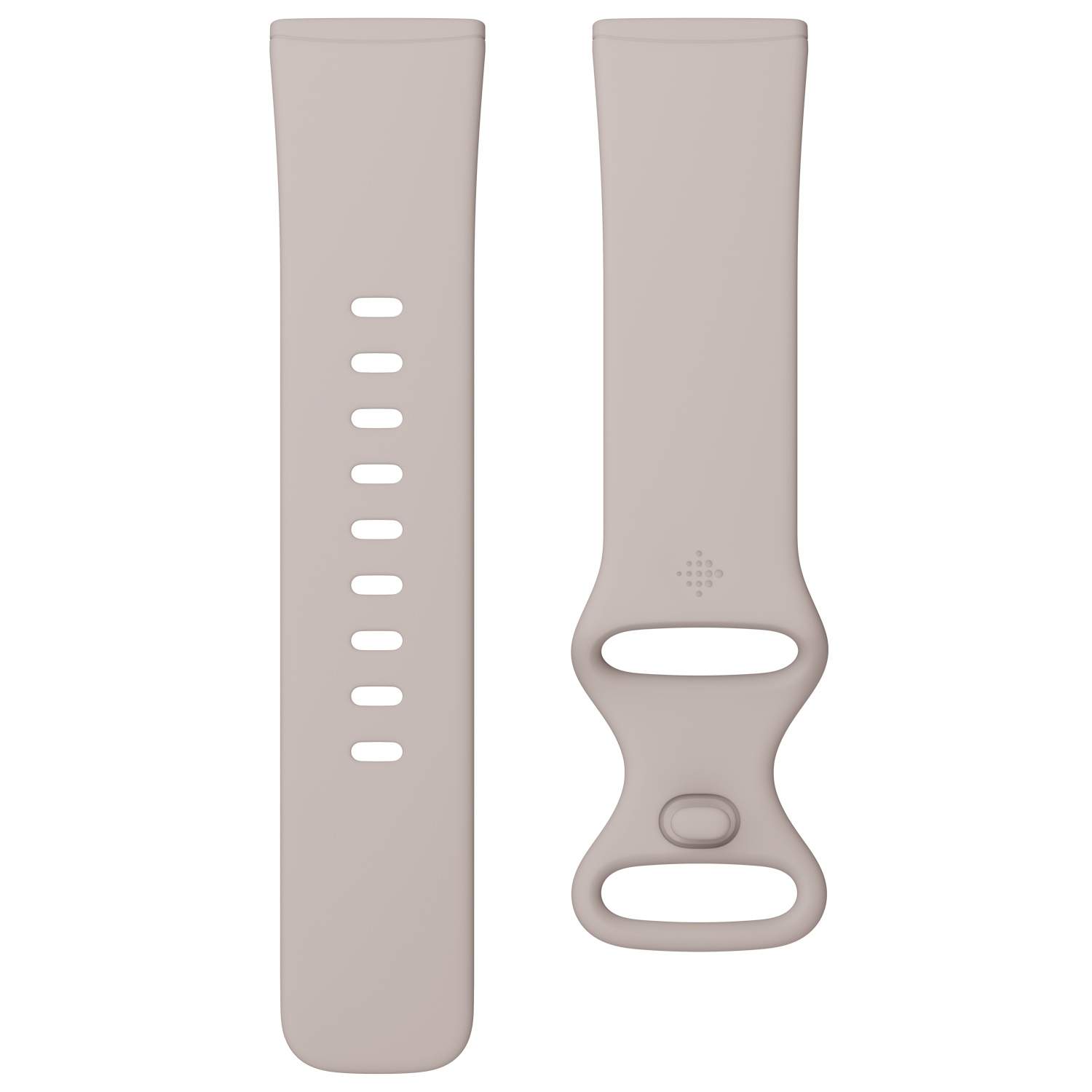Versa 3/4, Sense/Sense 2 armbånd Lunar White S