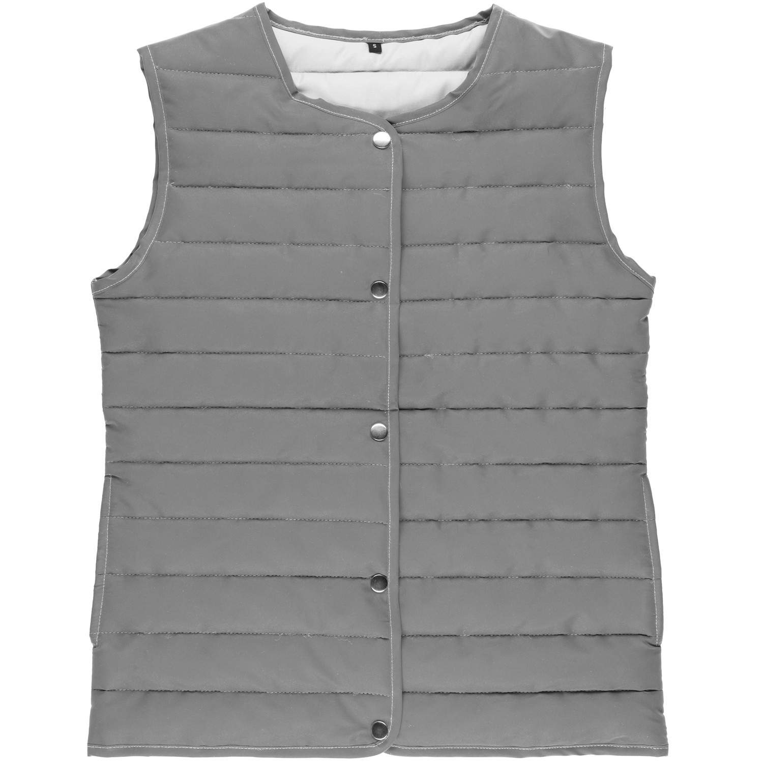 Reflekterende vattert vest dame S
