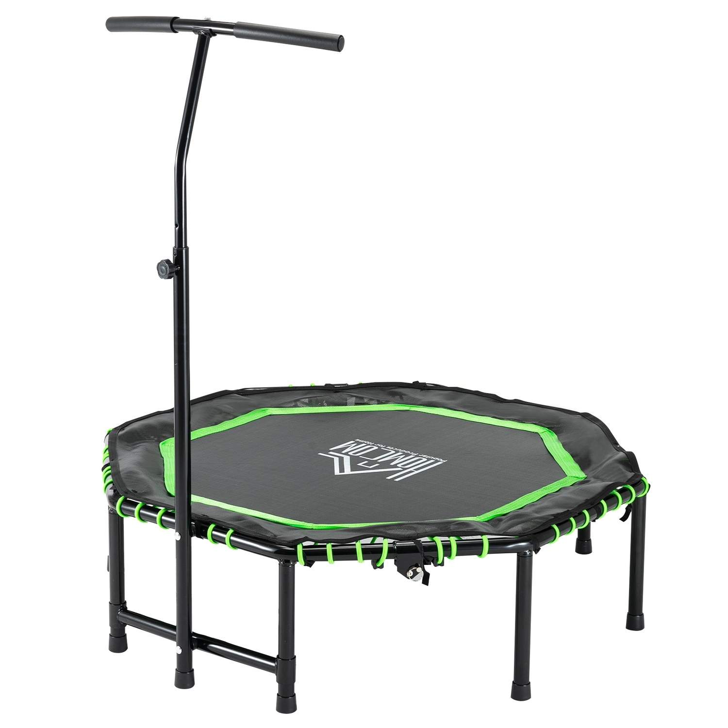 Sammenleggbar treningstrampolin med håndtak 122cm