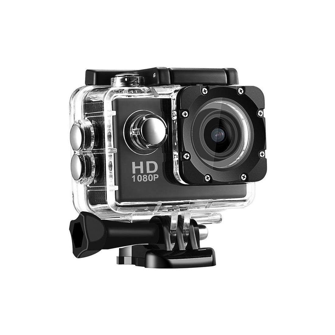 Sports Cam Full HD 1080p / 720p - Med tilbehør | eStore