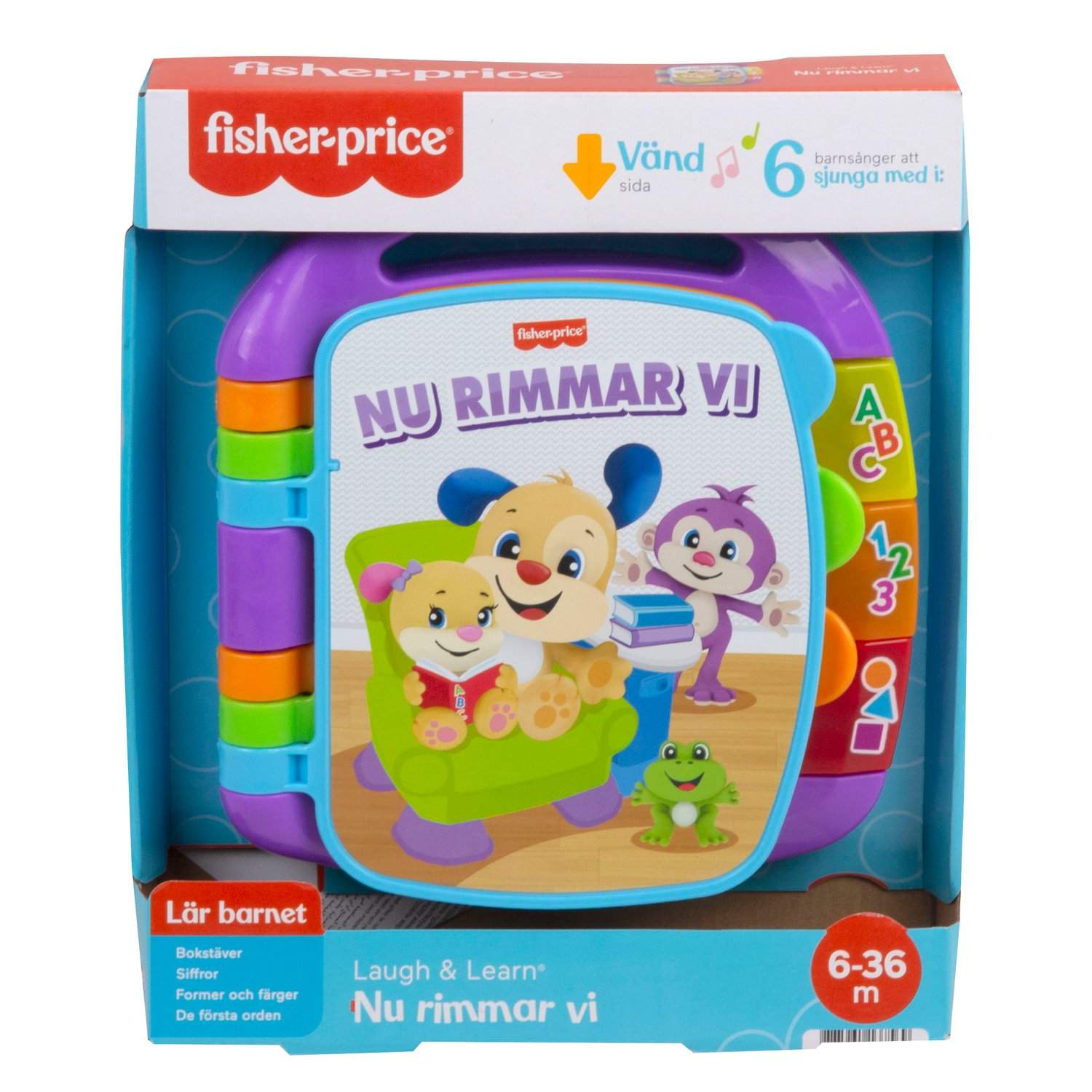 Fisher-Price Historiebok Rimer Svensk