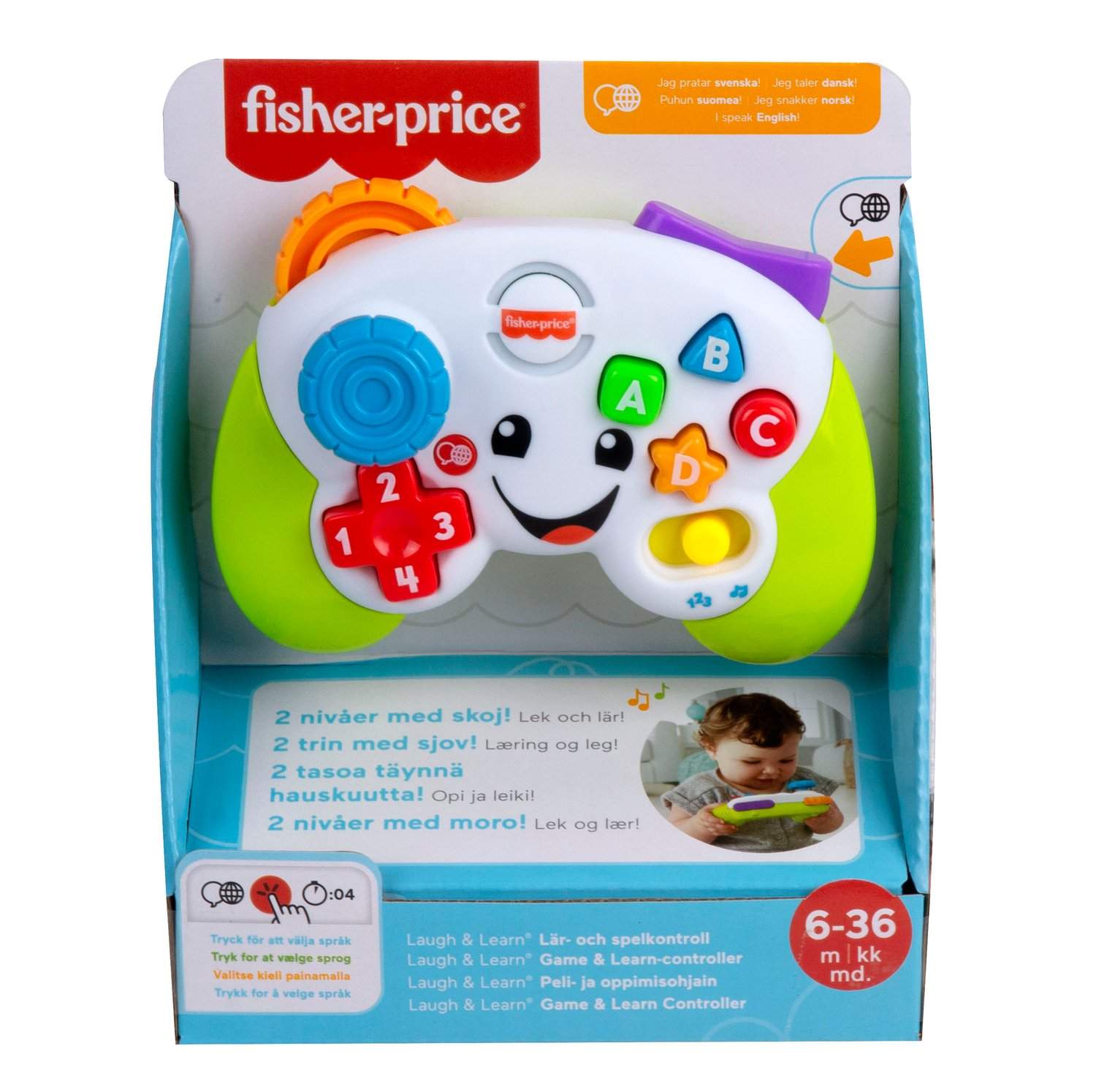 Fisher-Price Spill Og Lær Kontroller