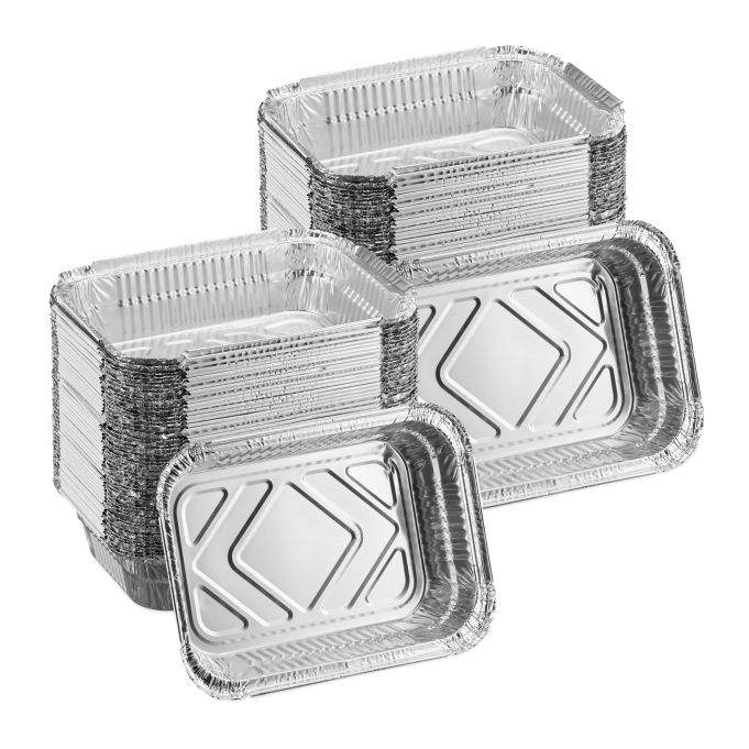 Grillbrett i aluminium, sett med 100 stk