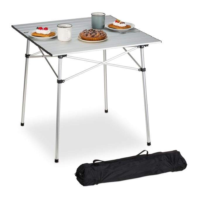 Sammenleggbart bord i aluminium