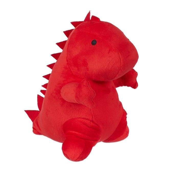 Rød dørstopp Dino