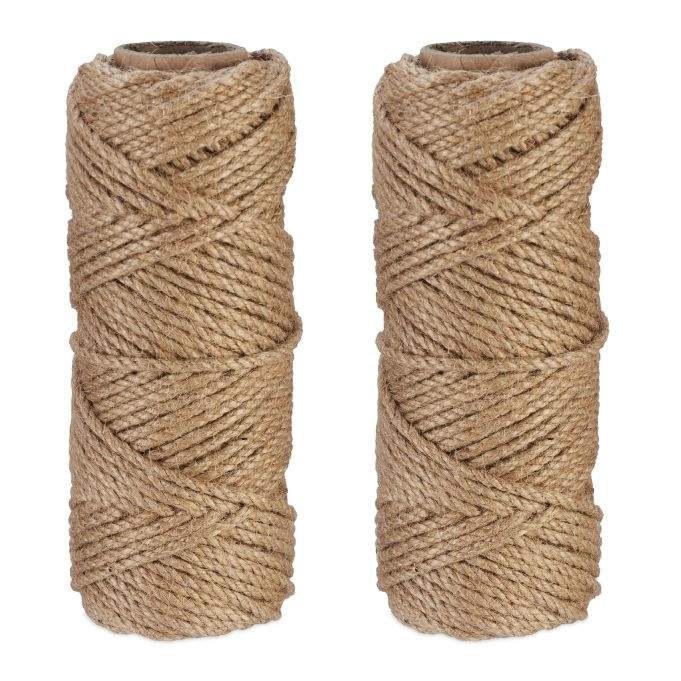 Jutekabel 4 mm x 45 m sett med 2