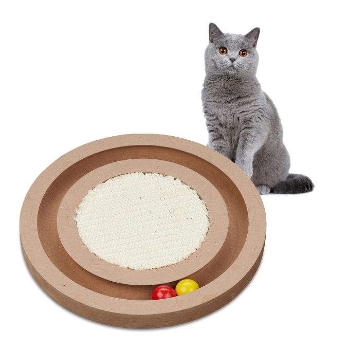 Skrapebrett for katter med Sisal matte