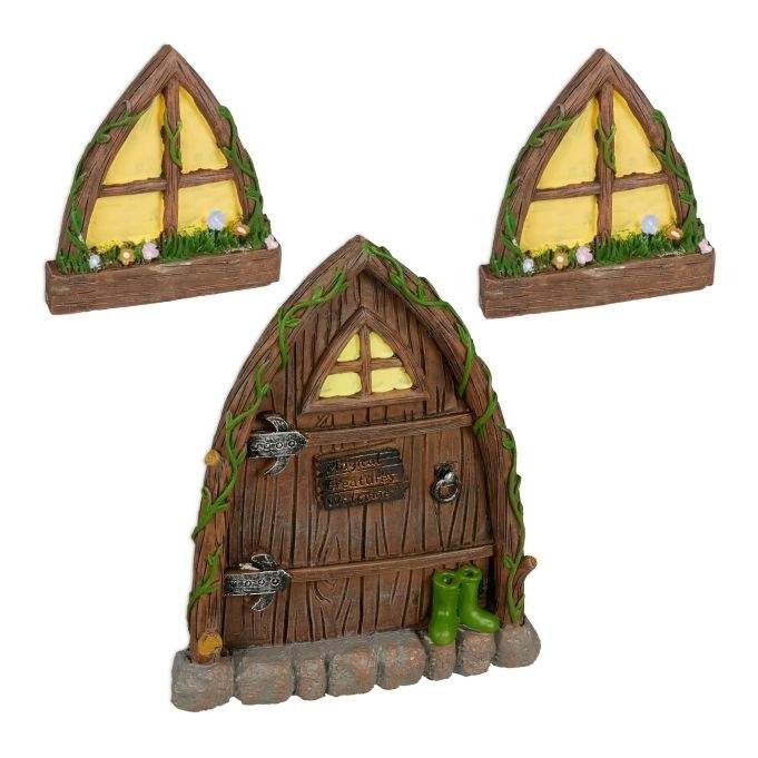 Fairy Door Sett "Magical Creatures"