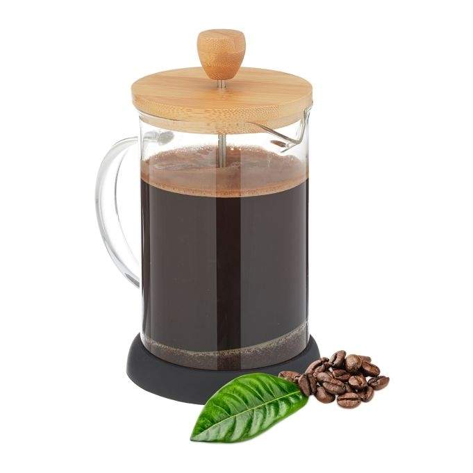 Kaffetrakter med bambuslokk