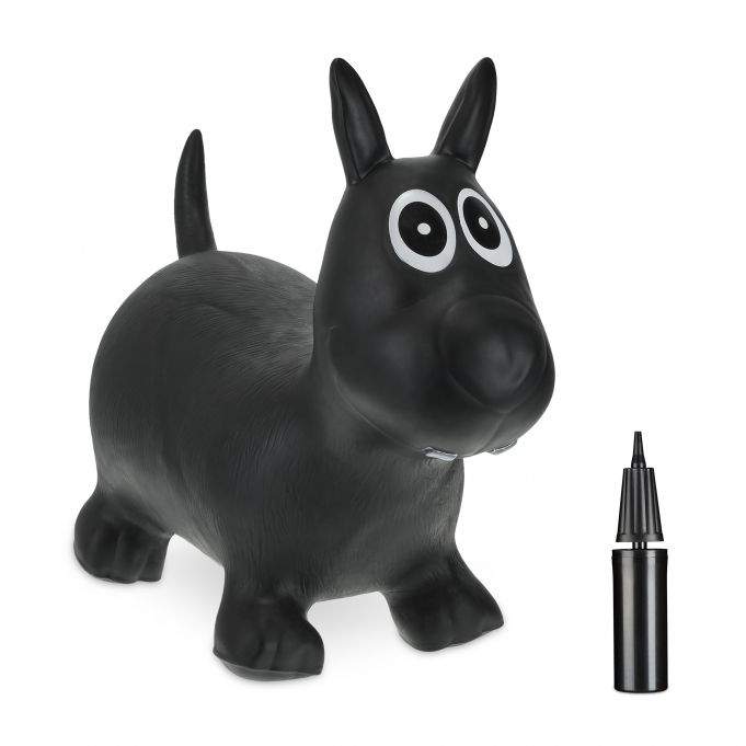 Sprett dyrehund svart