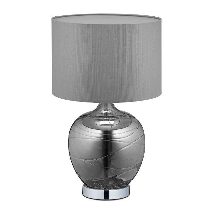 Bordlampe i glass