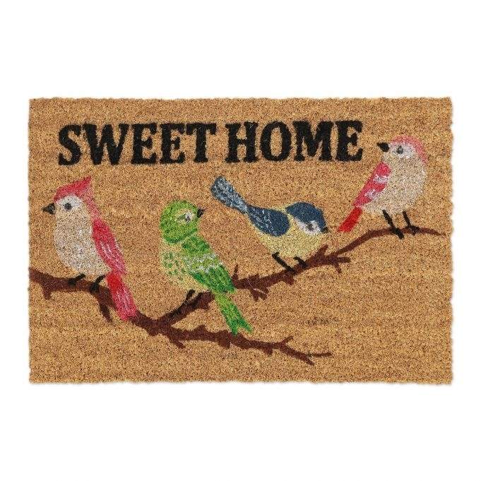 Dørmatte kokosfiber "Sweet Home"