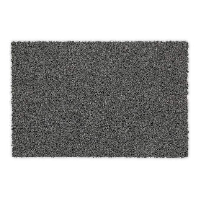 Grå kokosfiber dørmatte