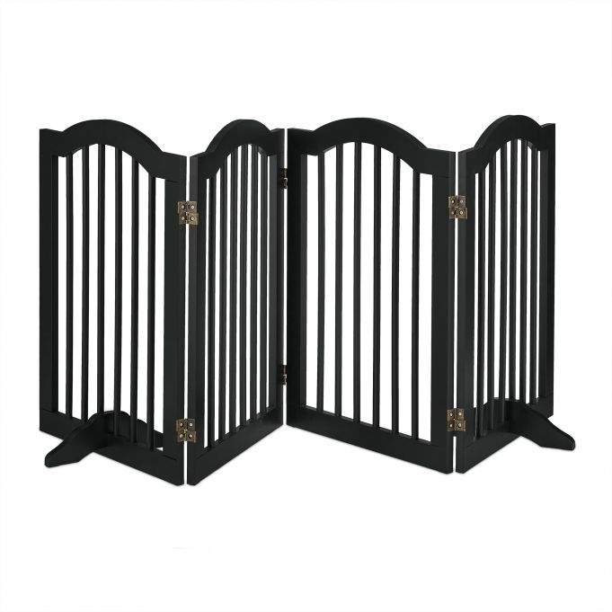 Sort sikkerhetsport 92 cm