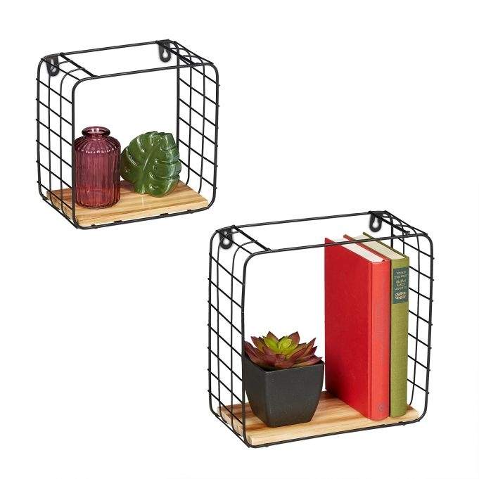 Vegghylle kube sett med 2