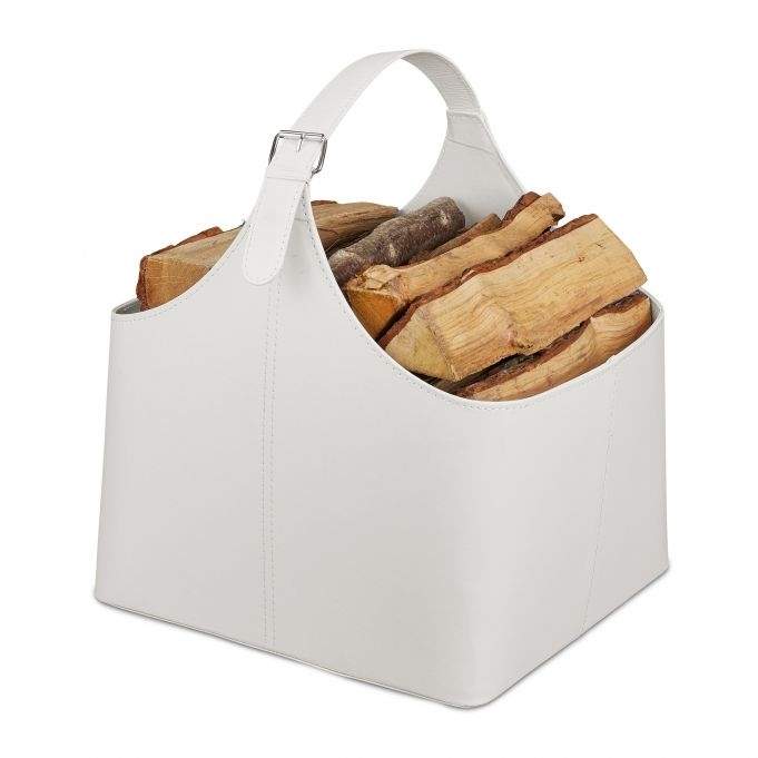 Trekurv Kunstskinn Cream White