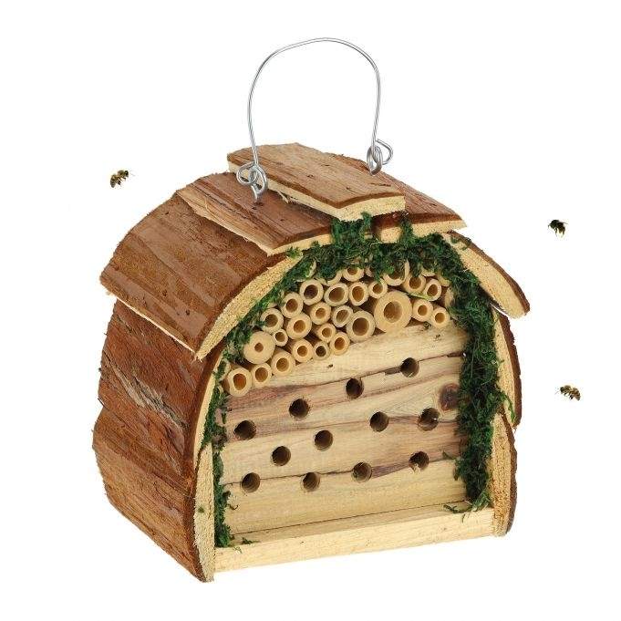 Insekthotell med mose