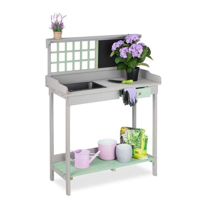 Plantebord med badekar