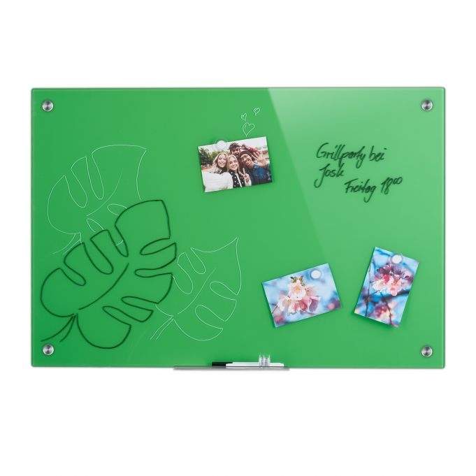 Magnetisk glassplate