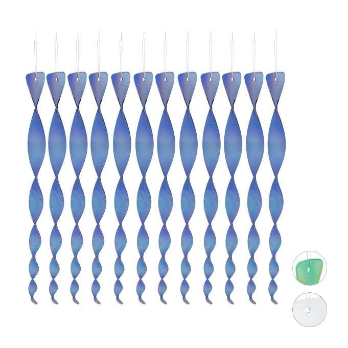 Spiraler for fuglemidler, 12 stk