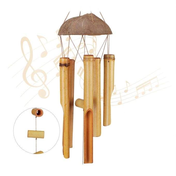 Bamboo XL vindklokke