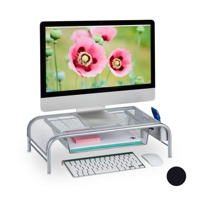 Monitorstativ med boks