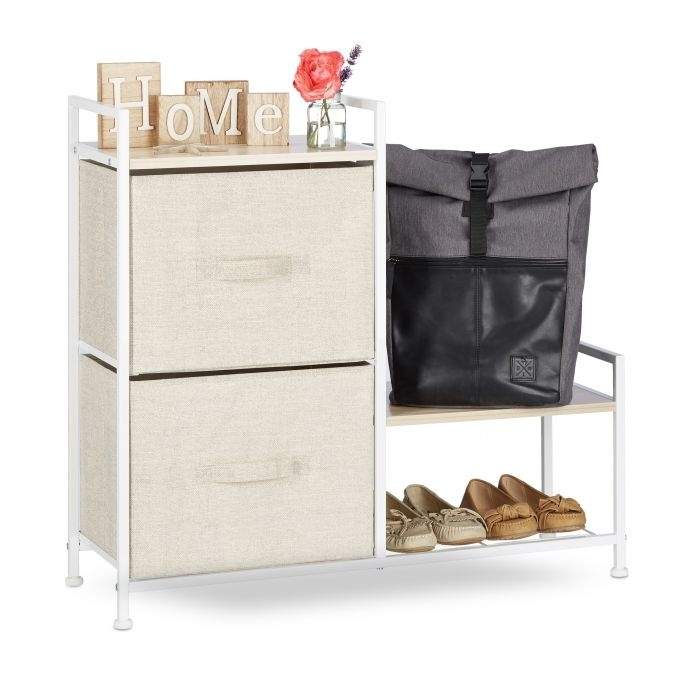 Hyllesystem forskjellige varianter beige