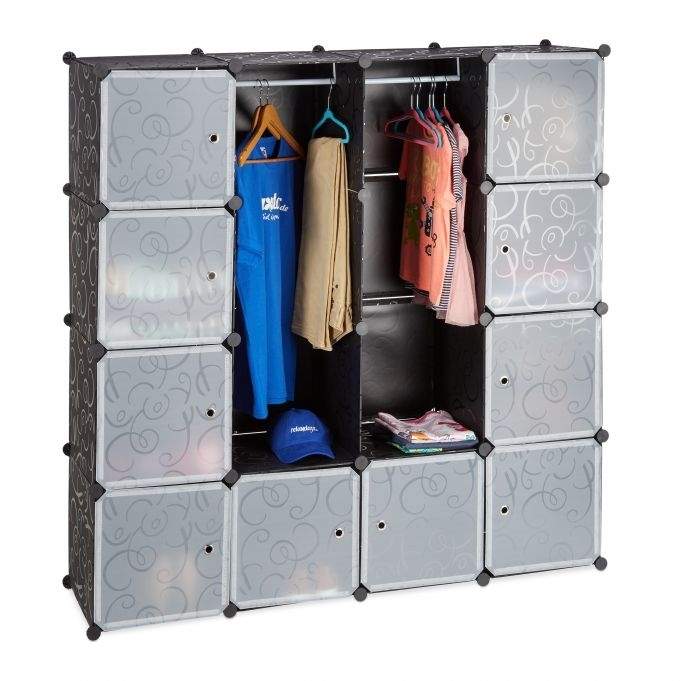 Innsatssystem for garderobe 12 rom